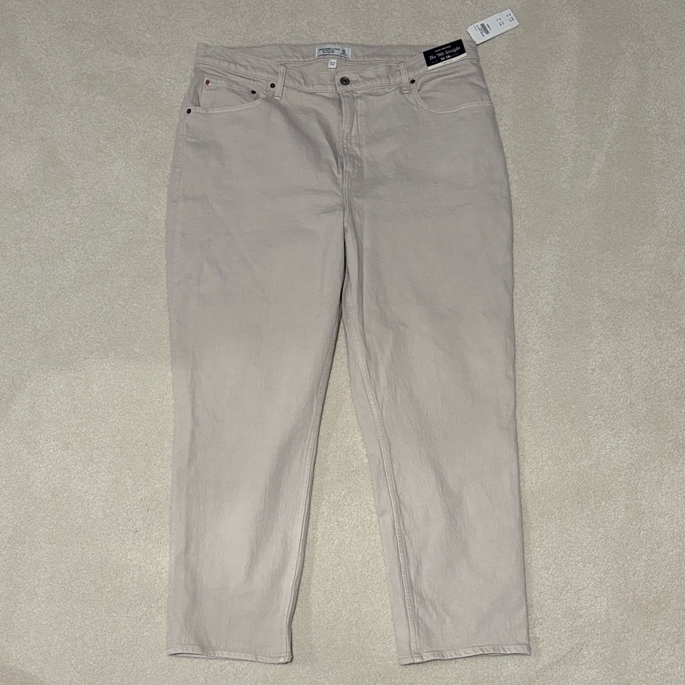 Women's Beige Jeans